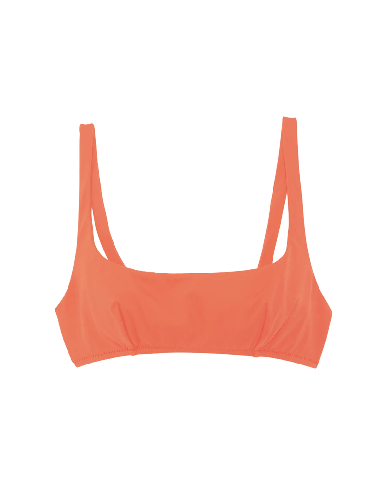 Araks + Yanelis Cotton And Stretch-Silk Triangle Bra