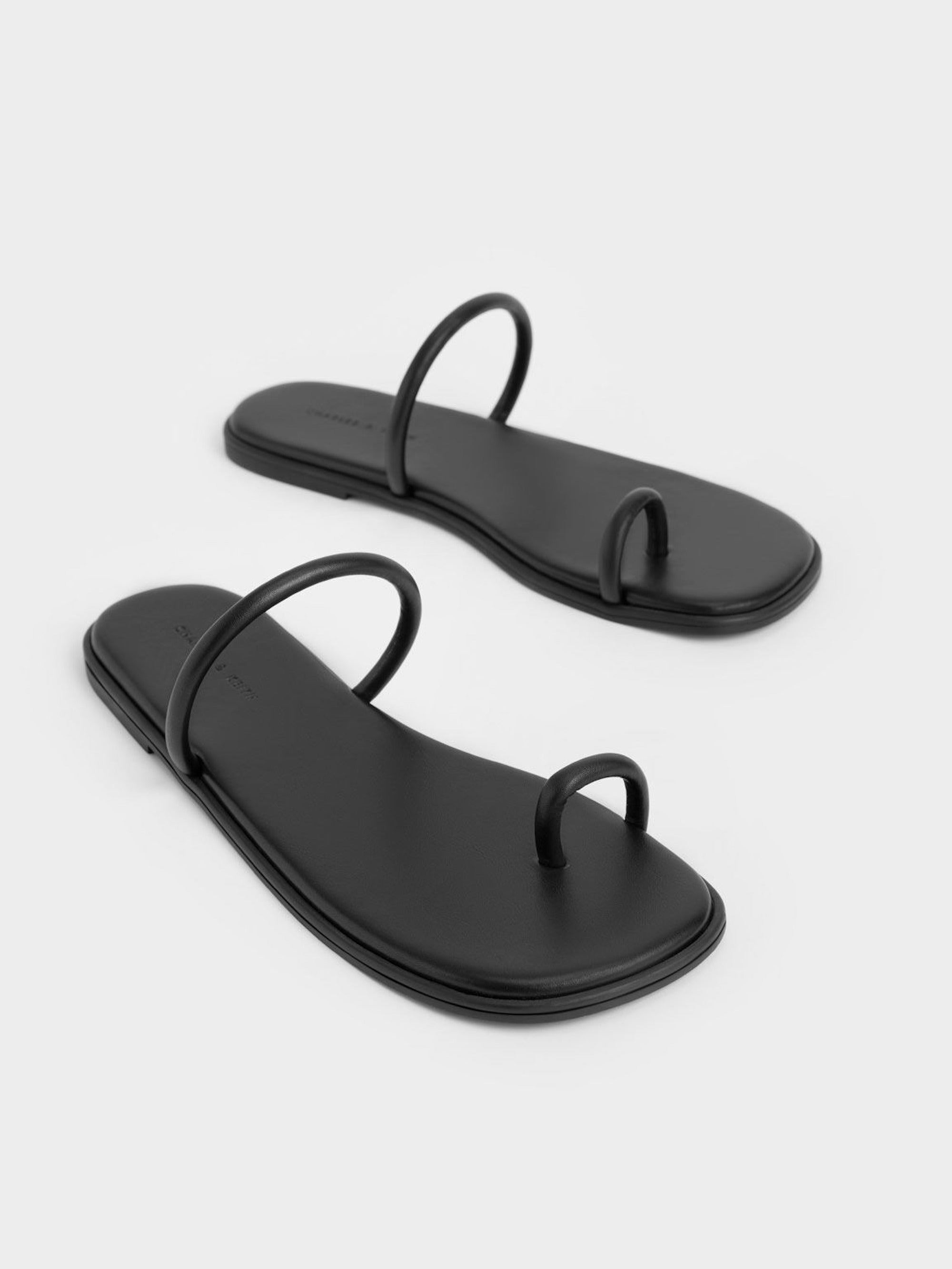 Charles & Keith + Tubular Toe-Ring Sandals