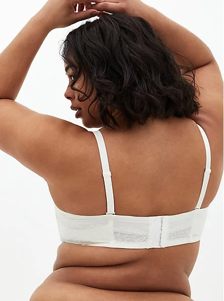 DELIMIRA Women's Strapless Bra Plus Size Underwire Multiway Unlined Bras 