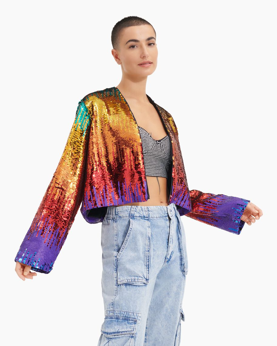 Ugg + Chanley Sequin Jacket Pride