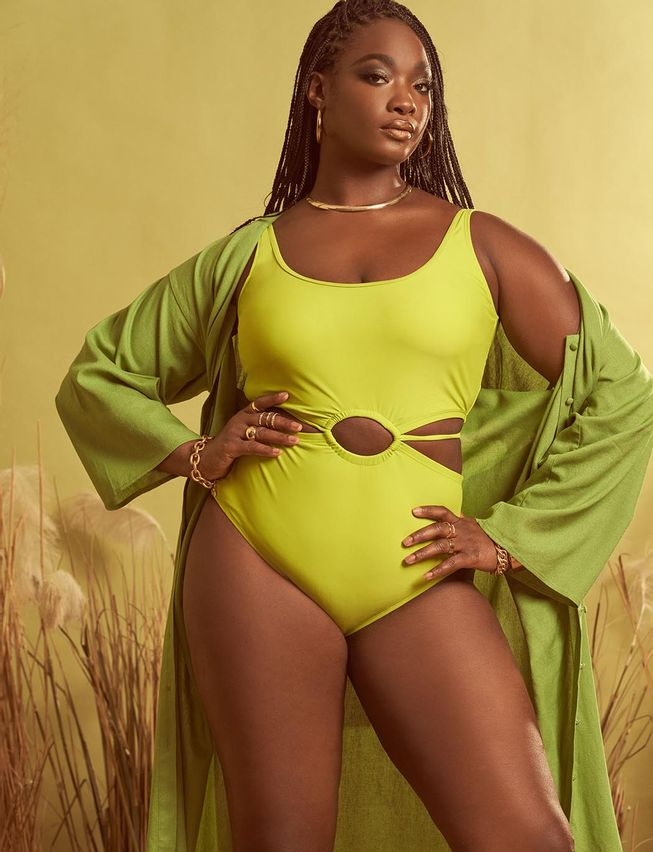 boutique plus size swimwear