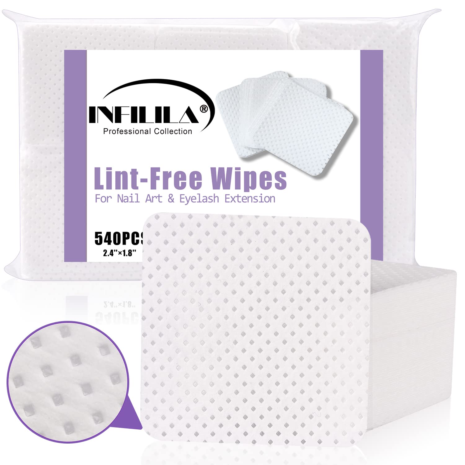 Lint free wipes