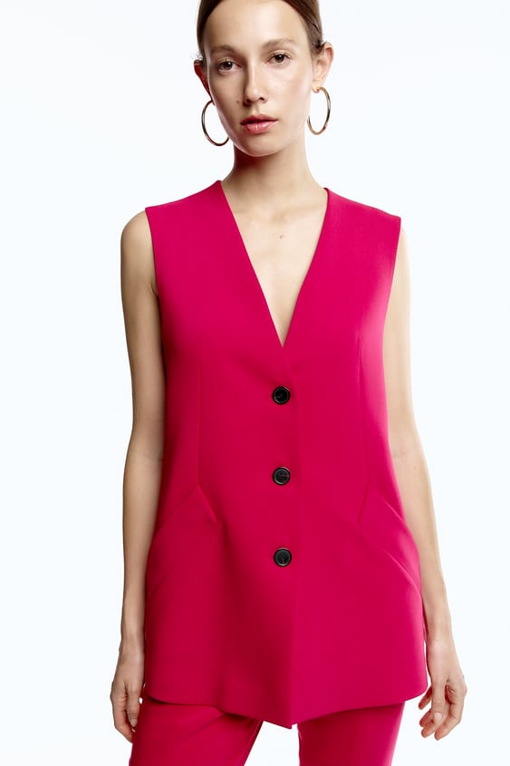 Zara vest outlet dress