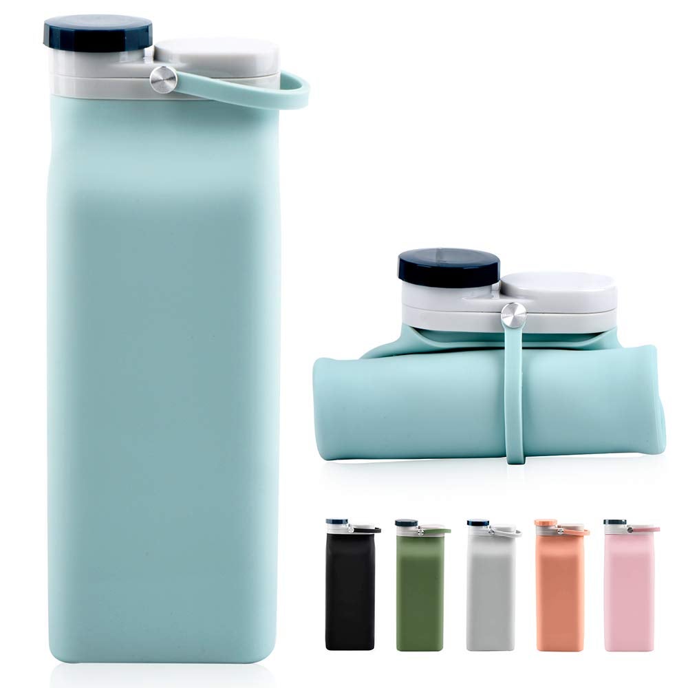 Collapsible Water Bottle and Brush Bottle and Straw Cleaning Set (BPA FREE)  — NewStar Embark