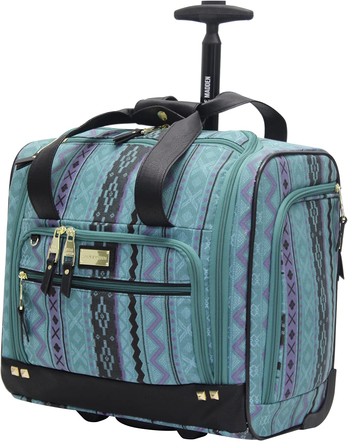 Steve Madden + Steve Madden Carry On Weekender Rolling Bag