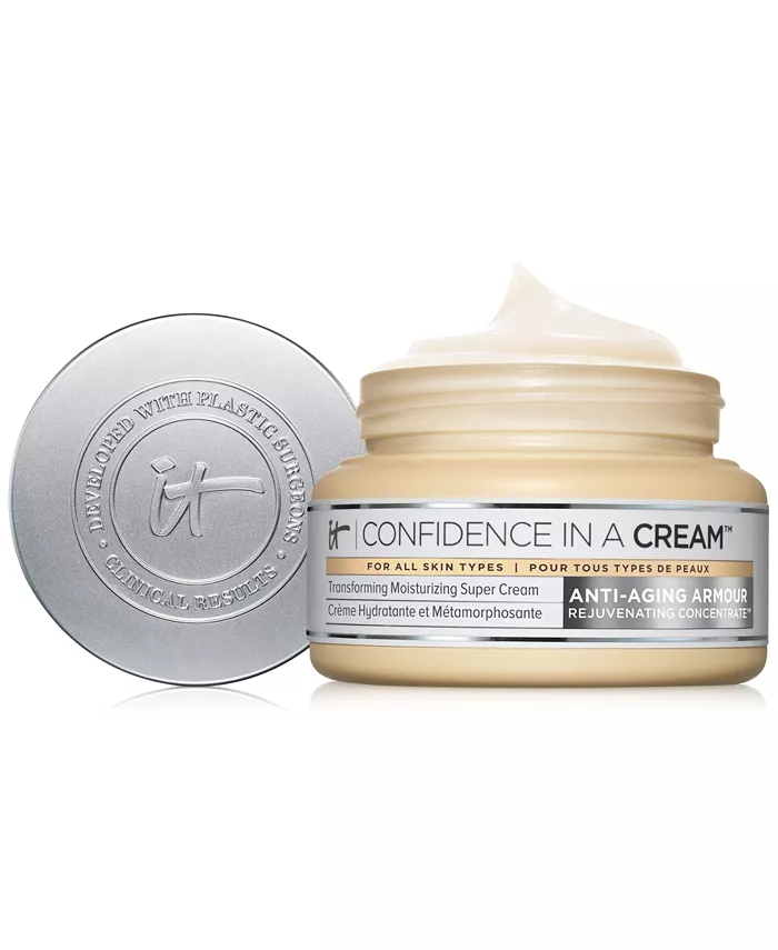 It Cosmetics + Confidence In A Cream AntiAging Moisturizer, 2oz.