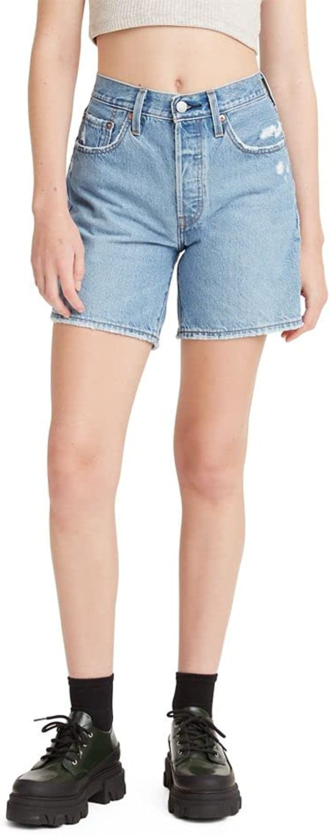 Levi’s + Women’s 501 Mid Thigh Short