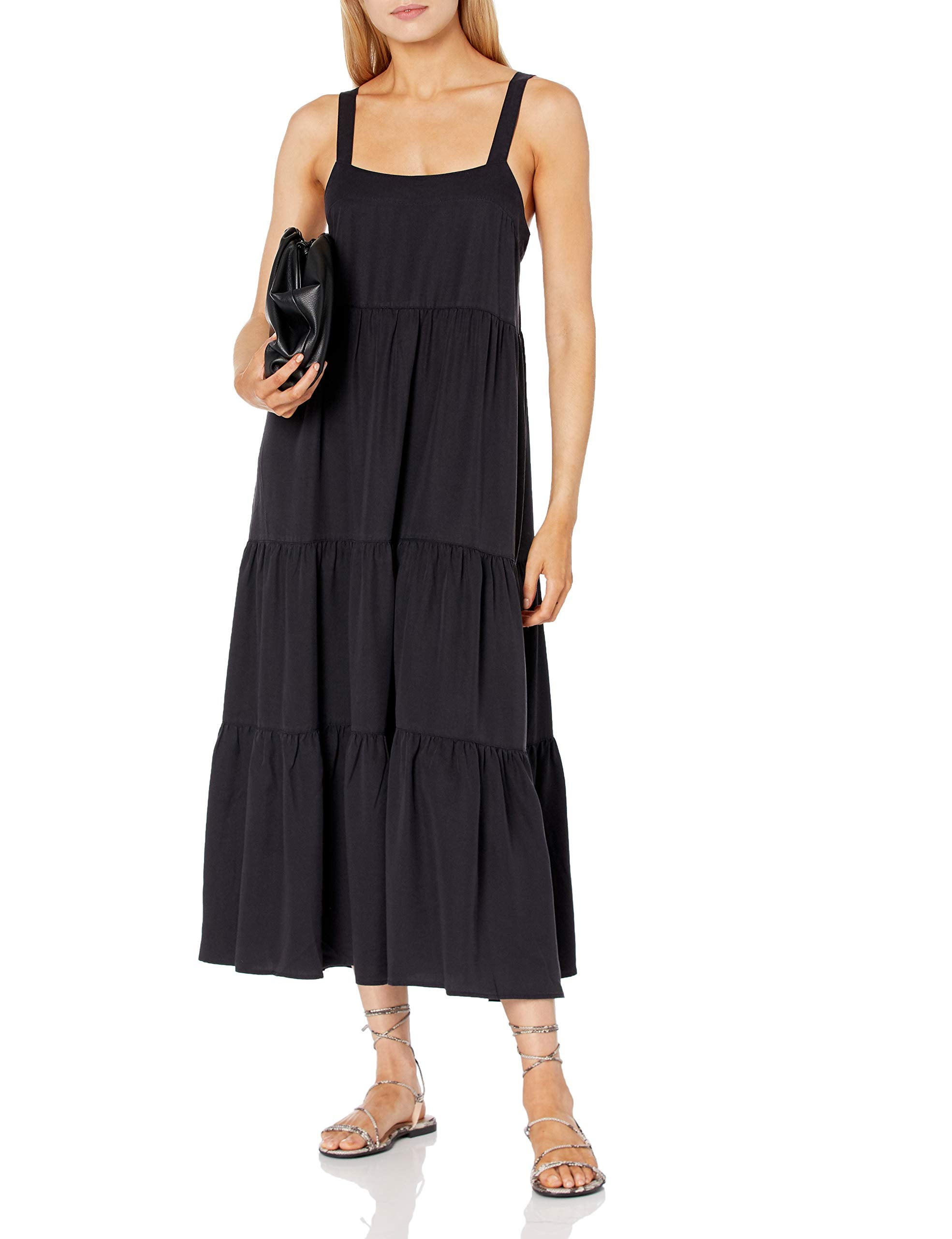 The Drop + Britt Tiered Maxi Tent Dress