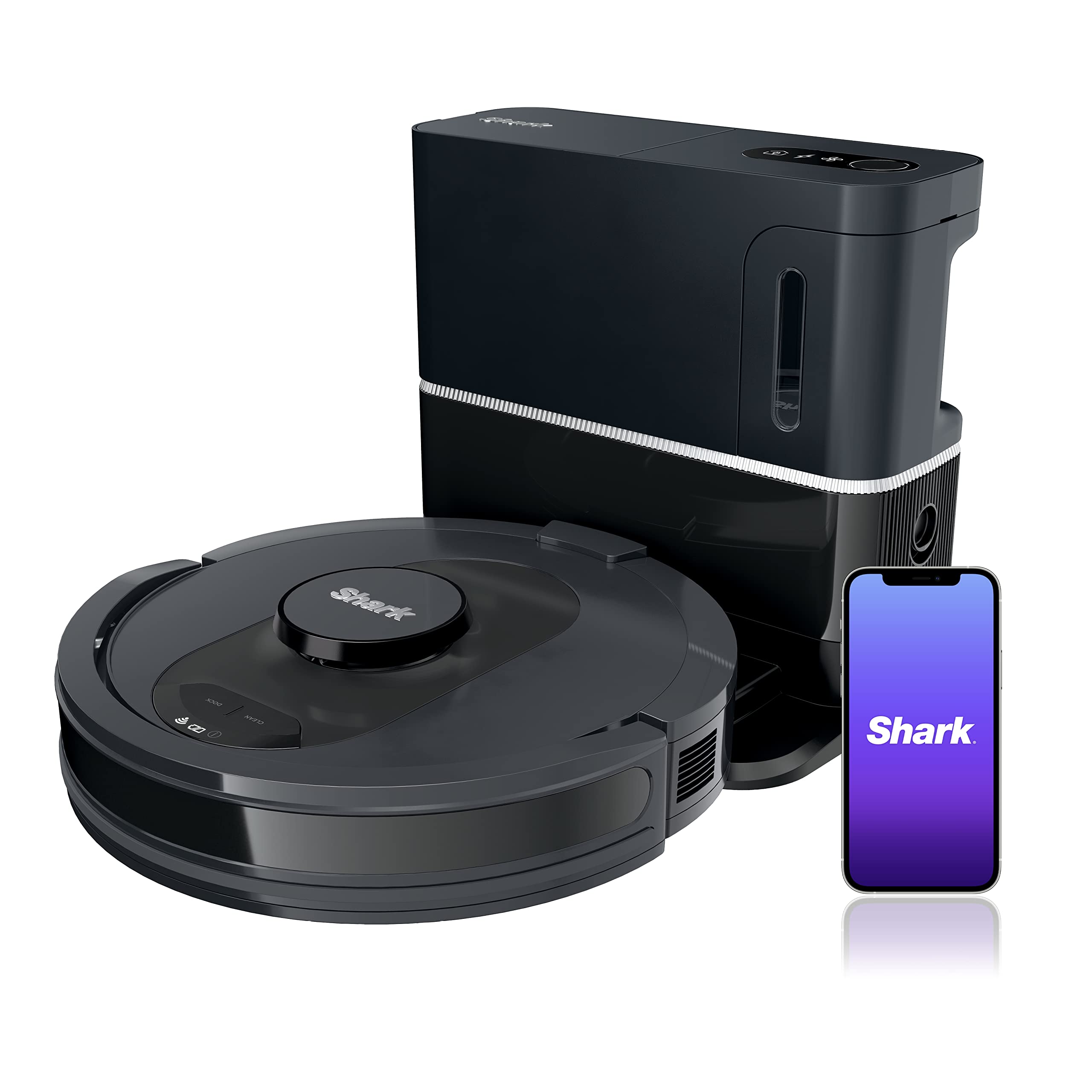 SharkNinja + AV2501S AI Robot Vacuum with HEPA Self-Empty Base