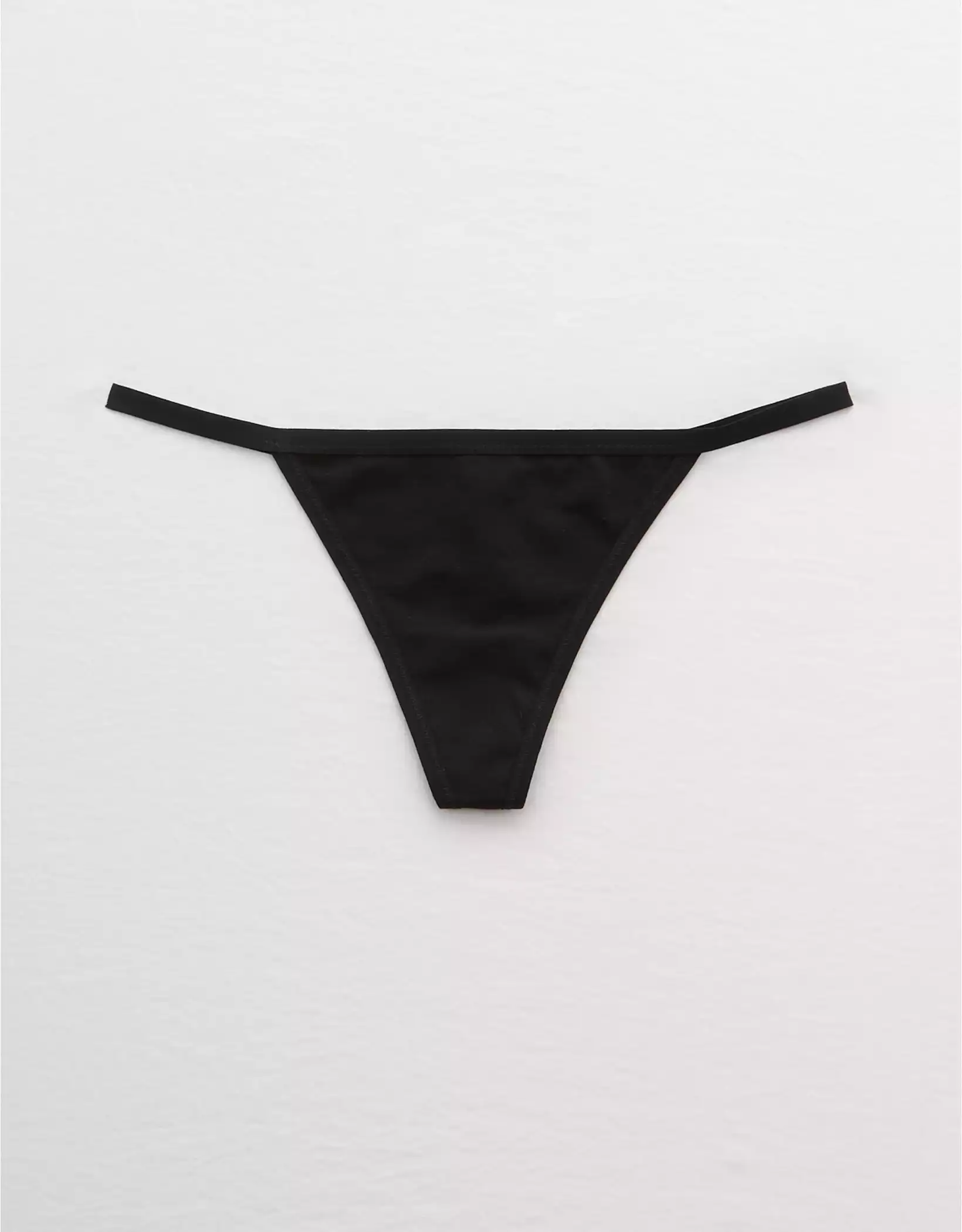  STUFF WITH ATTITUDE Open for Business Black Thong
