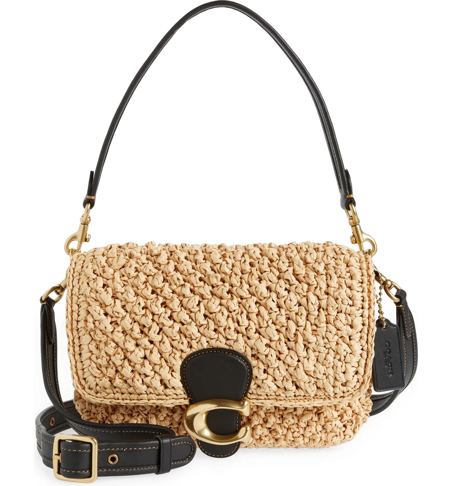 COACH Mollie Tote 25 in Straw – Vinee Bag