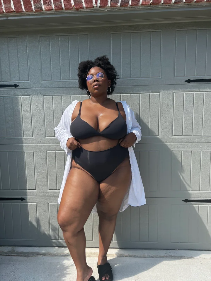 SKIMS PLUS SIZE REVIEW TRYING THEIR LOUNGEWEAR BRAS AND SHAPEWEAR