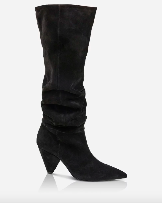 knee high boots slouch