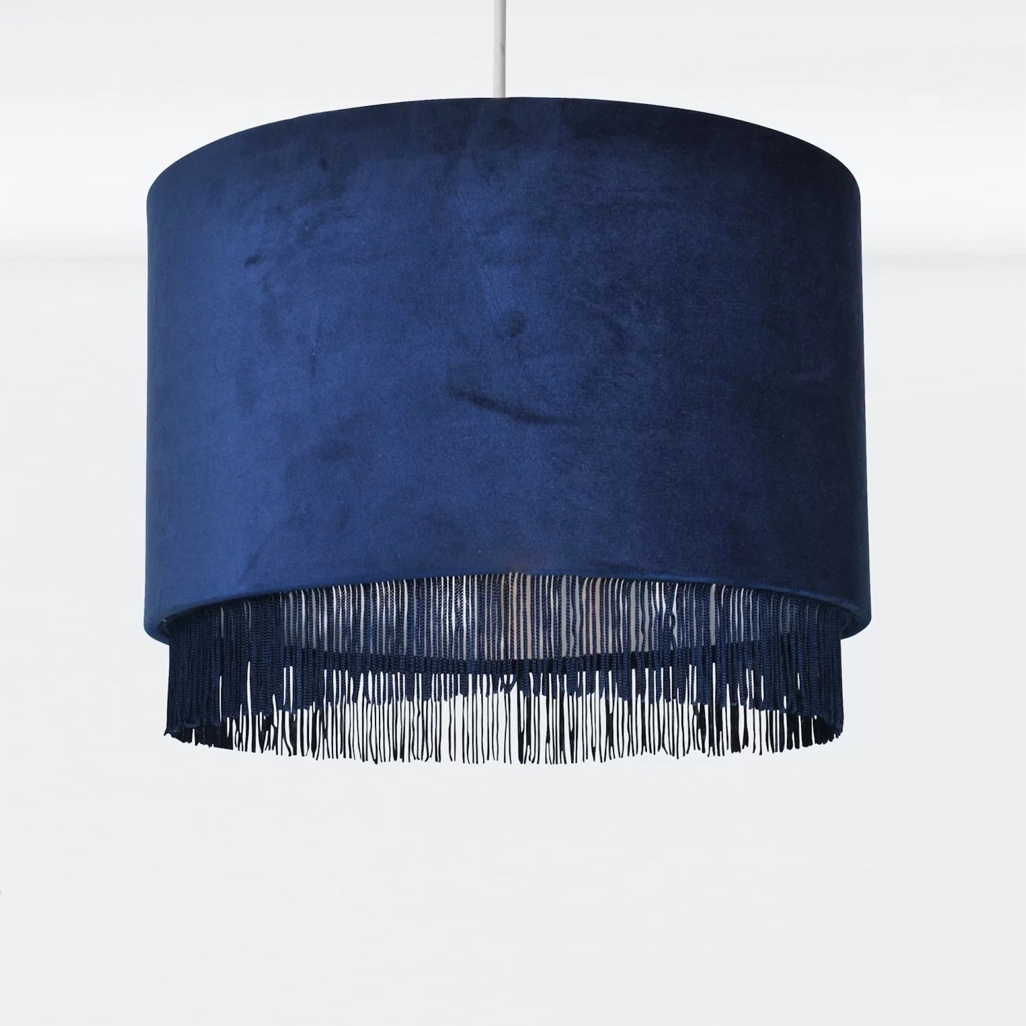 Fairmont Park Velvet Drum Pendant Shade 1991