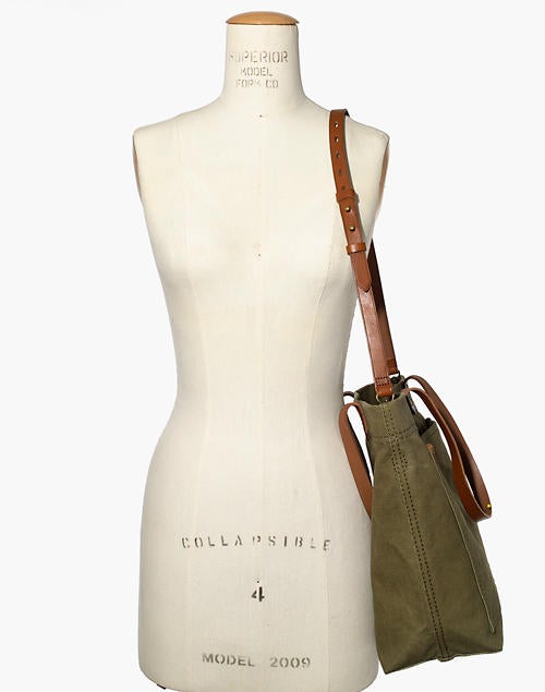 Madewell canvas medium transport on sale tote