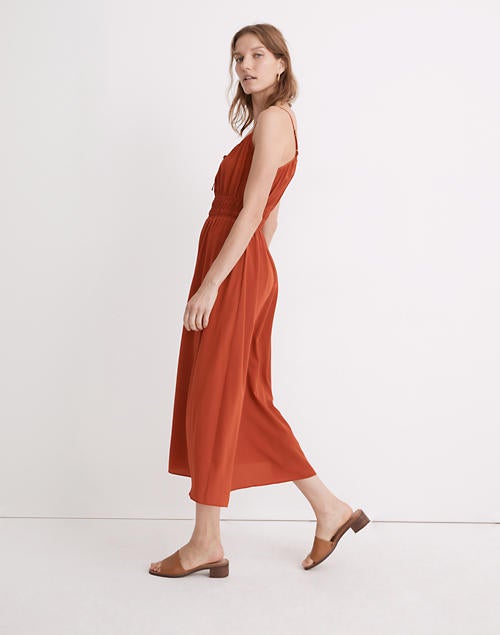 Madewell silk sale cami dress