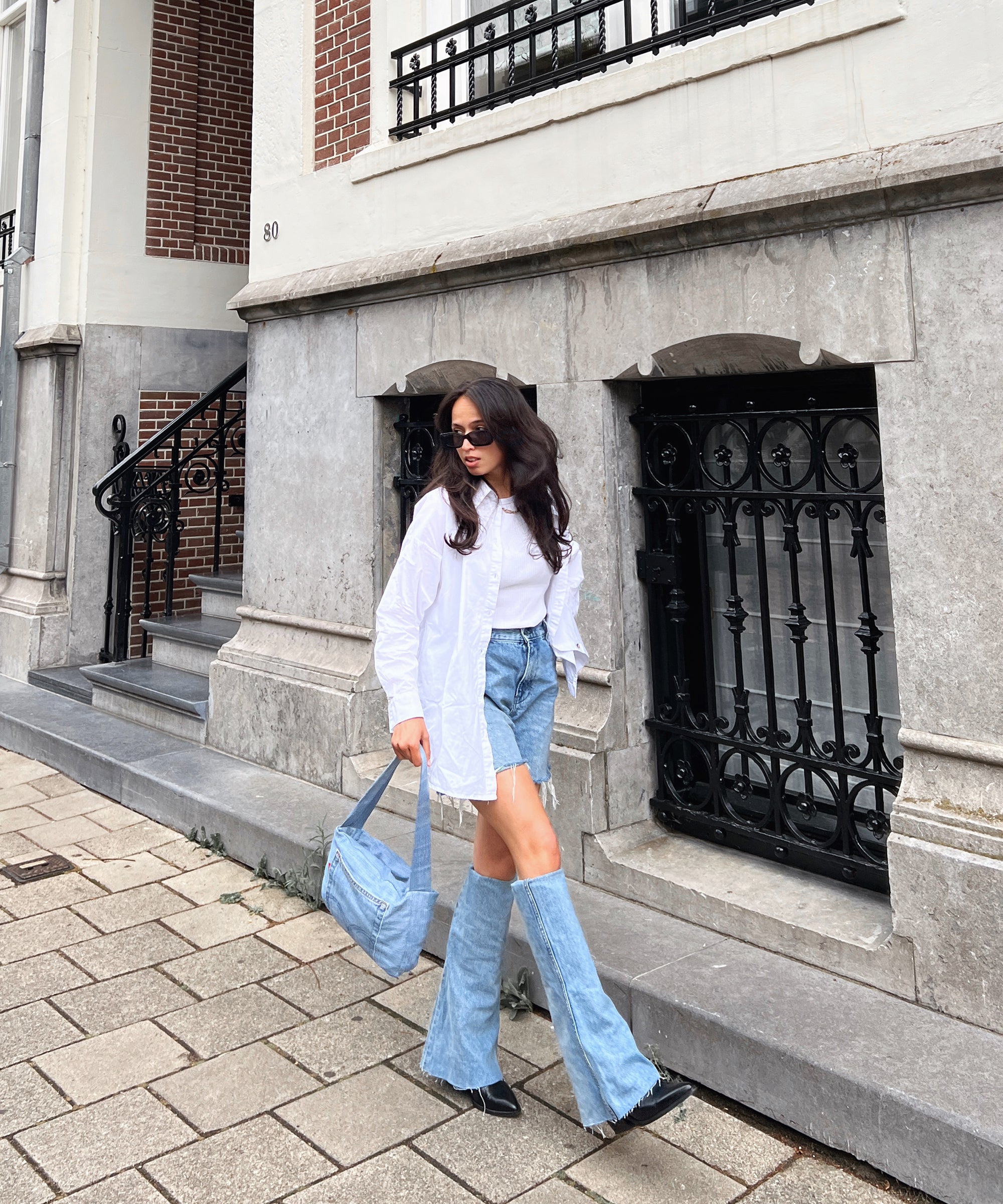 Denim Leg Warmers: How To Upcycle Jeans The 2022 Way