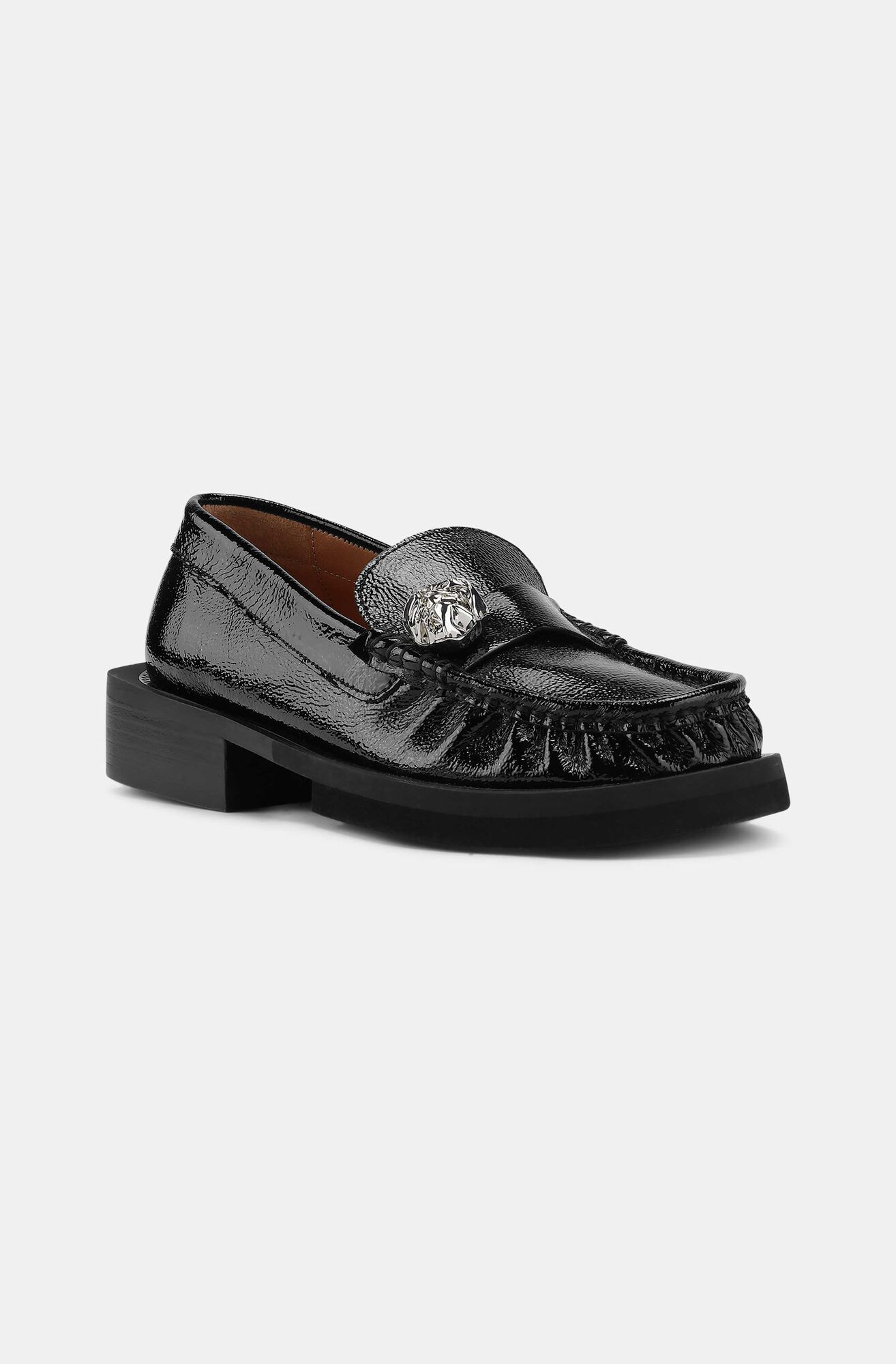 Ganni + Embellished Loafers