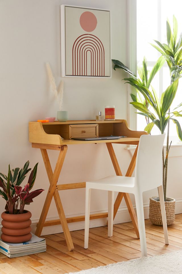 urban outfitters wood desk