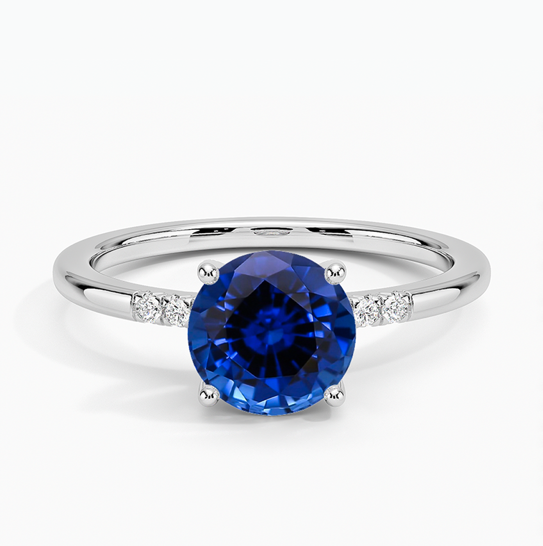 Brilliant Earth + Lab Created Sapphire Bettina Ring