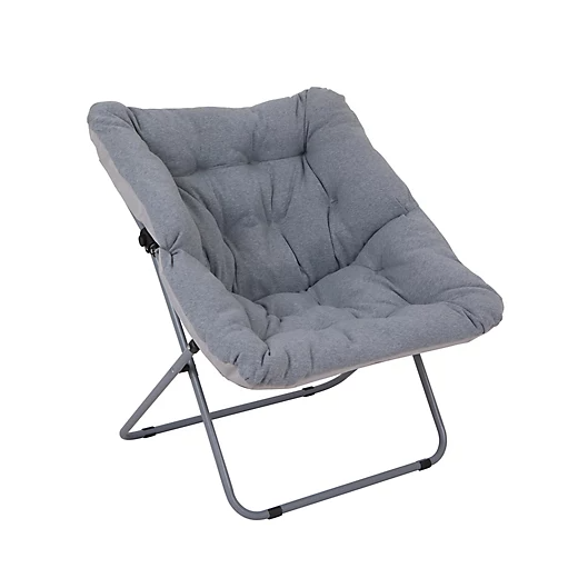 foldable square lounge chair