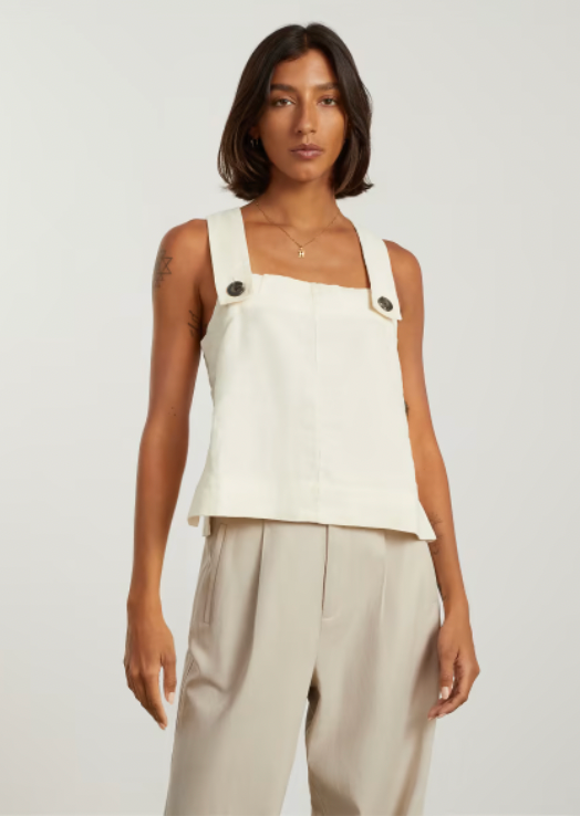 Everlane + The Apron Linen Tank