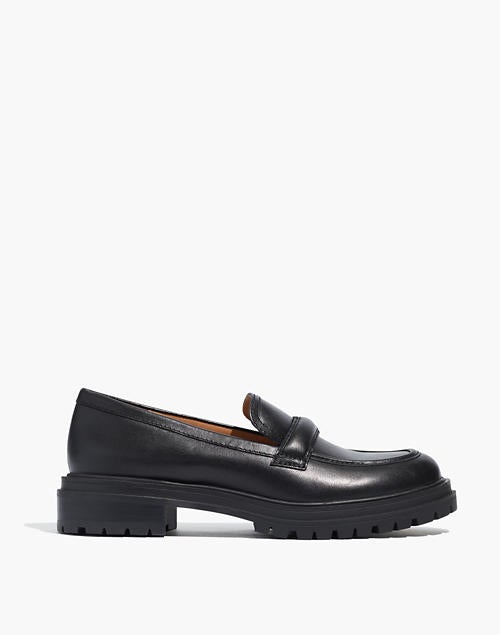 Madewell + The Bradley Lugsole Loafer in Leather