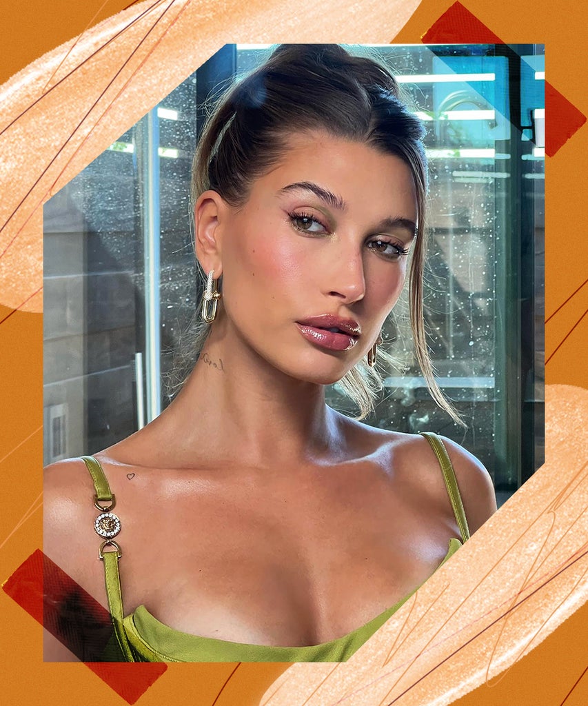 Hailey Bieber’s ‘Glazed Brownie Lips’ Are Trending — Here’s How To Recreate The Look