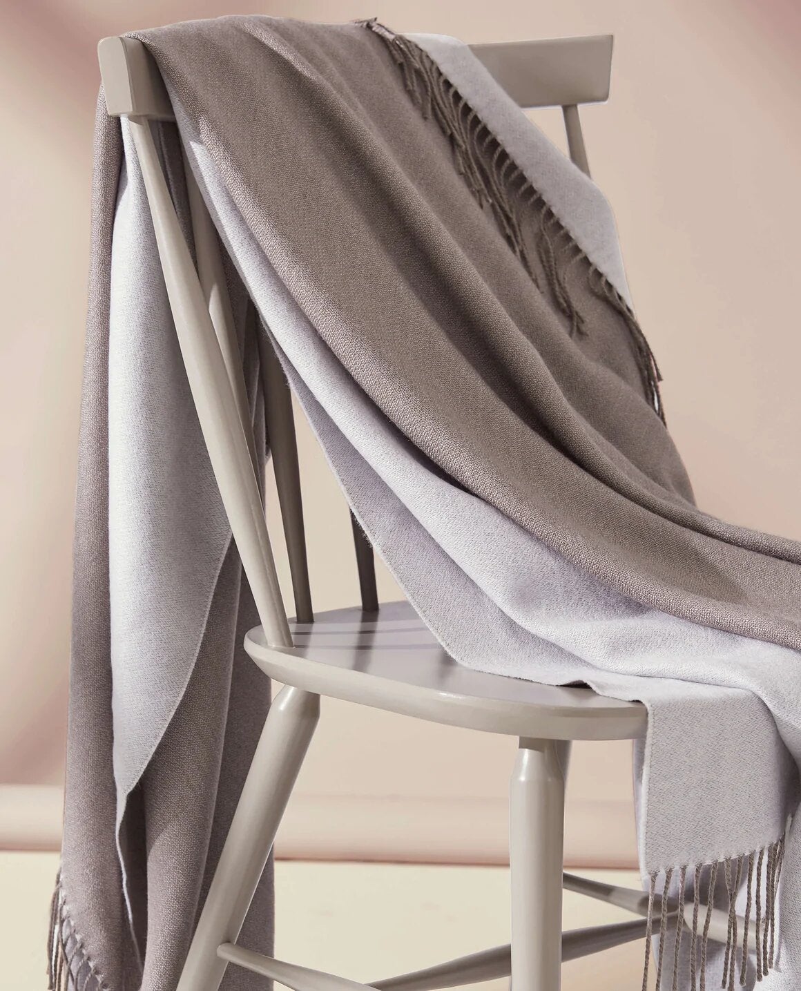 Rise & Fall + Two Tone Cashmere Throw