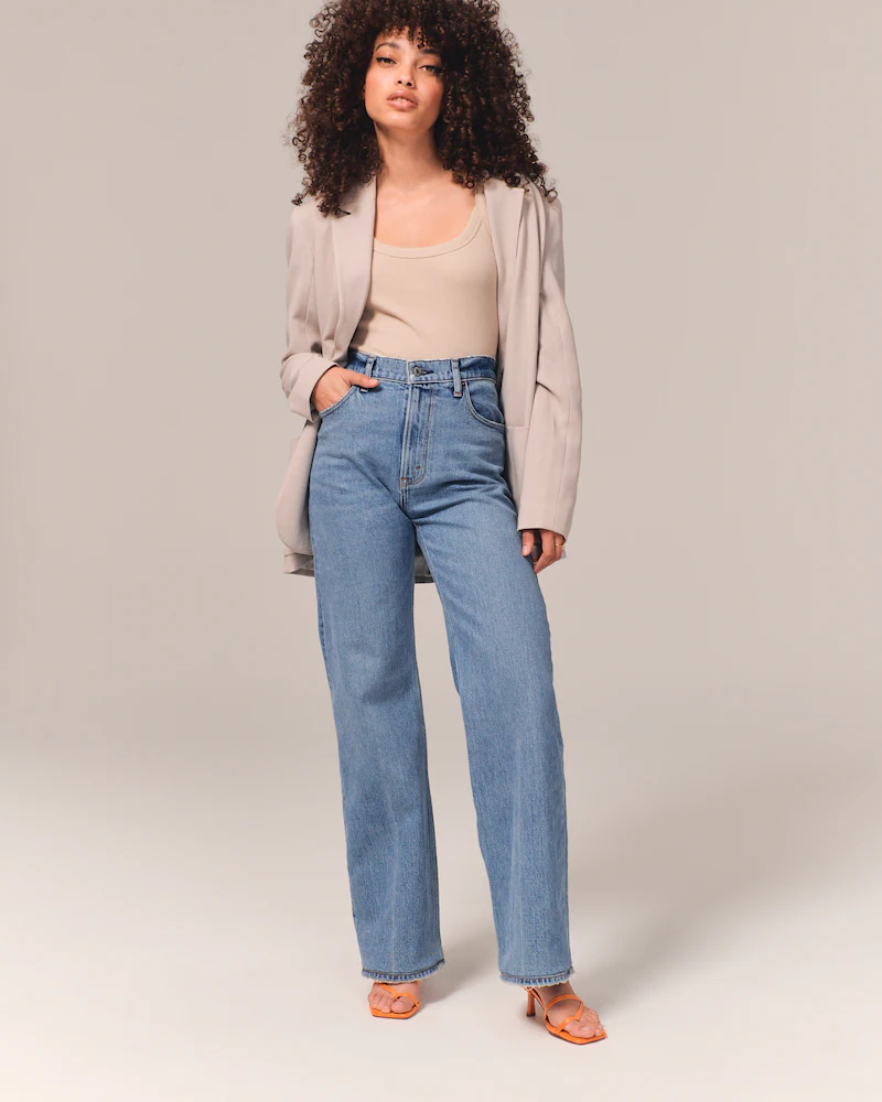 Abercrombie + High Rise 90s Relaxed Jean