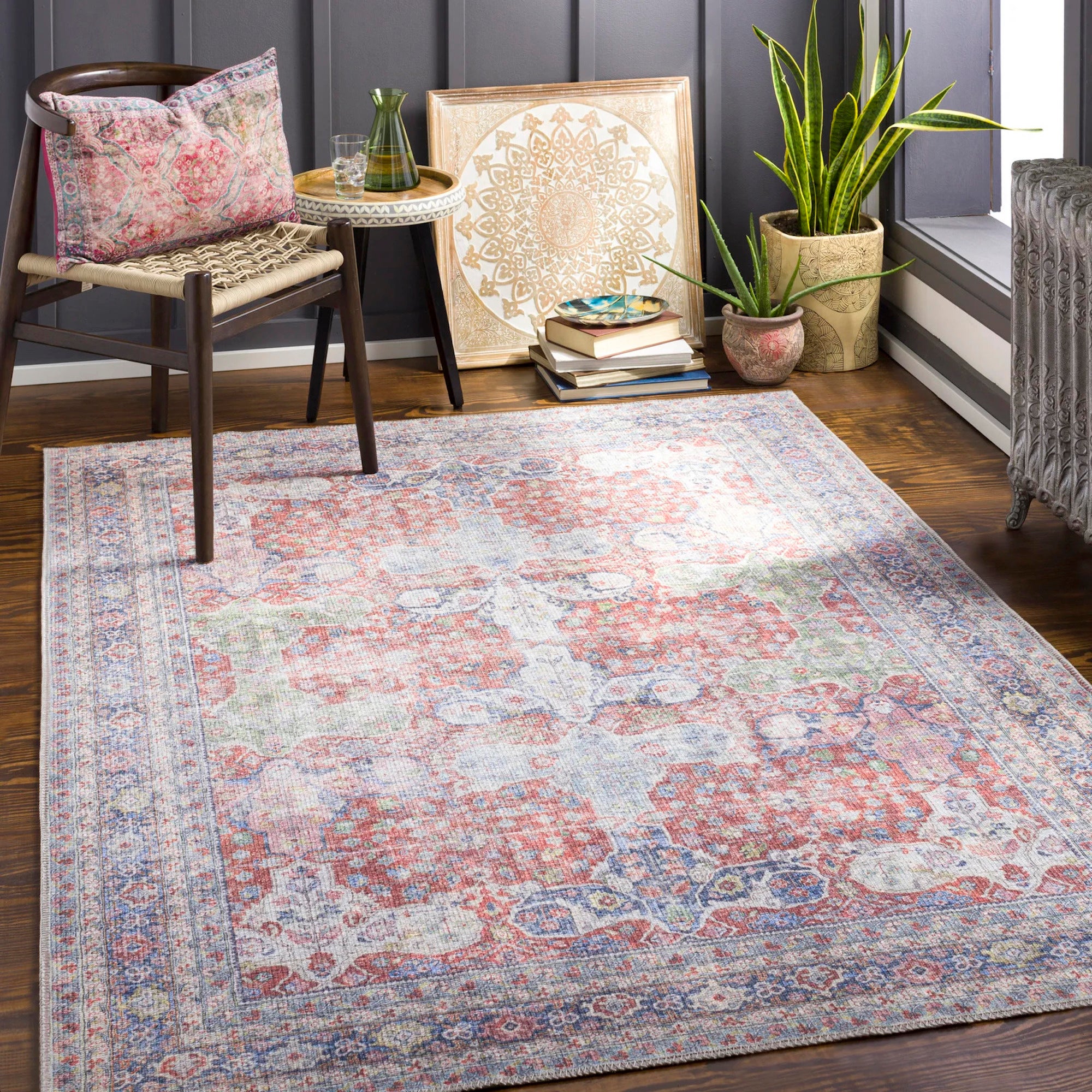 Blue Elephant + Chavarria Rug