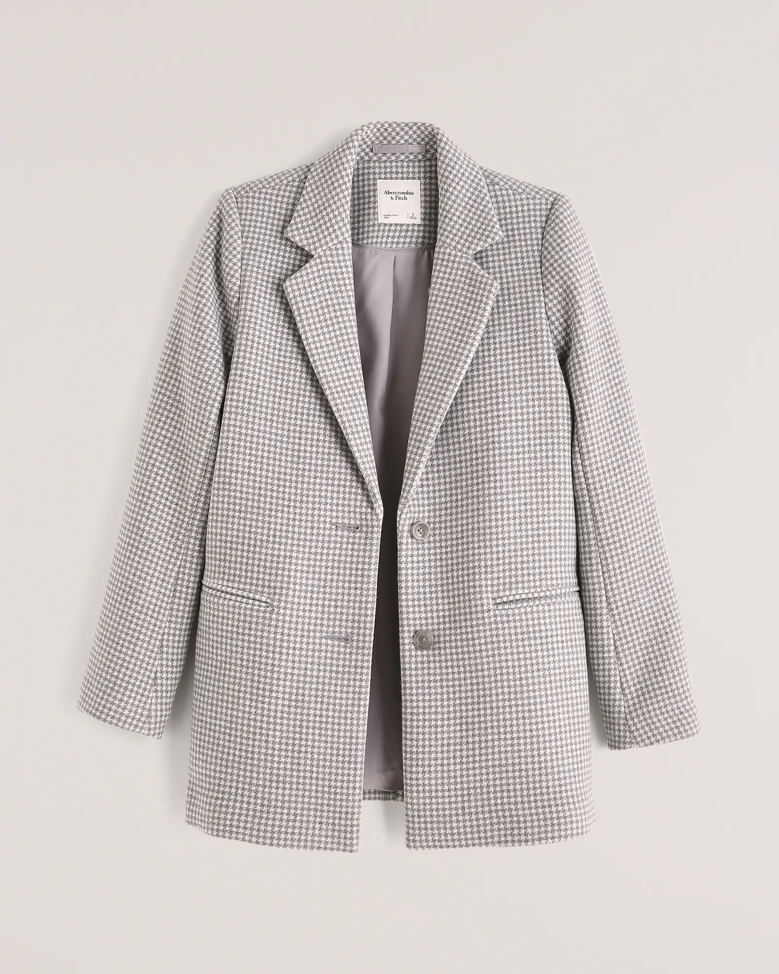 abercrombie wool blend blazer coat