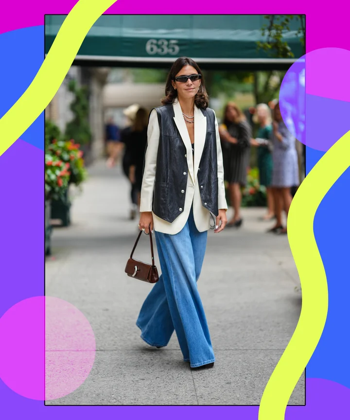 10 Editor-Approved Ways to Wear Colorful Denim This Fall