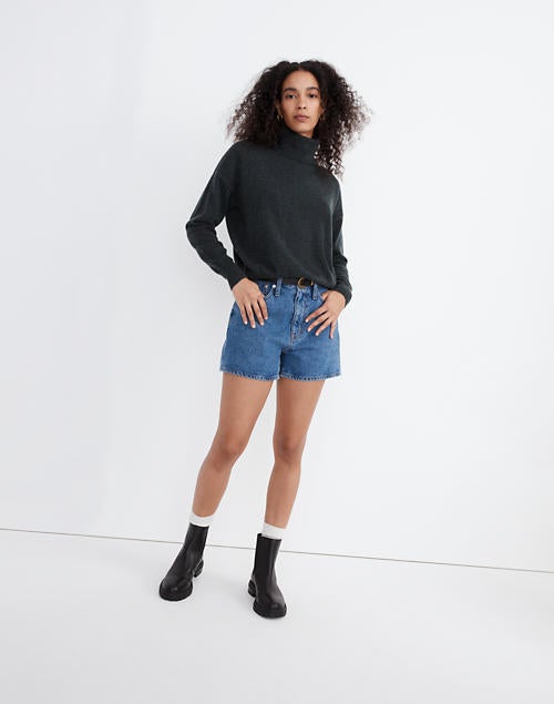 Madewell + (Re)sponsible Cashmere Turtleneck Pullover Sweater