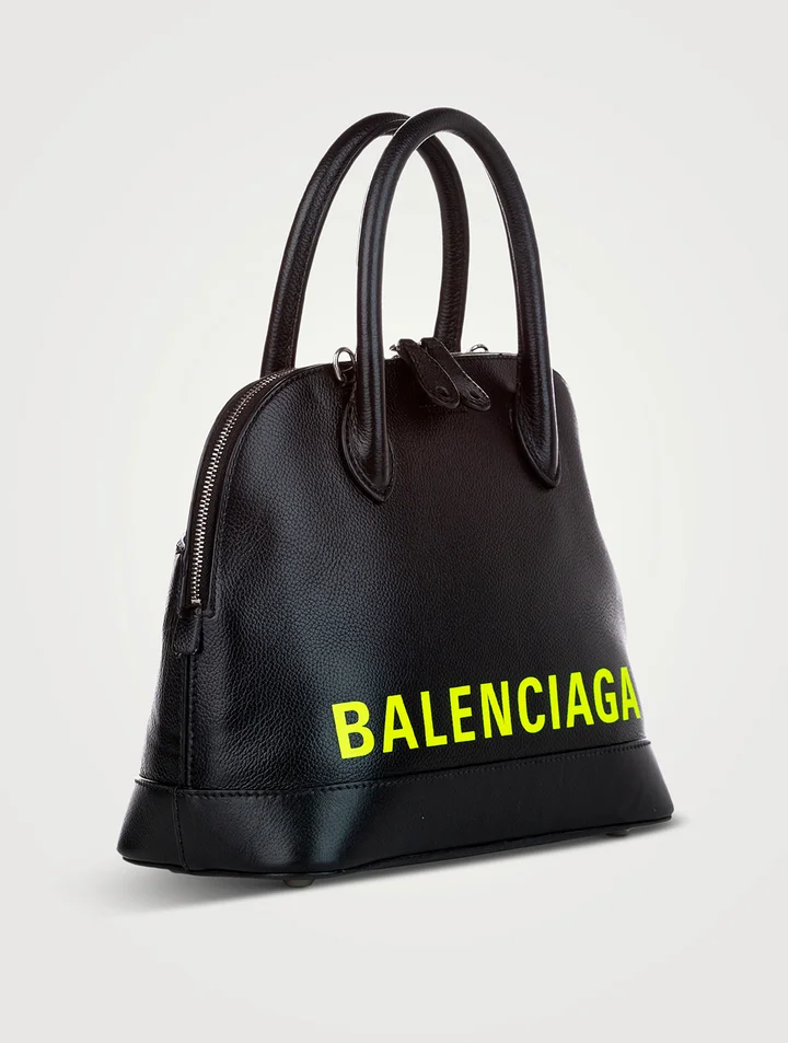 Balenciaga black ville xxs tote bag