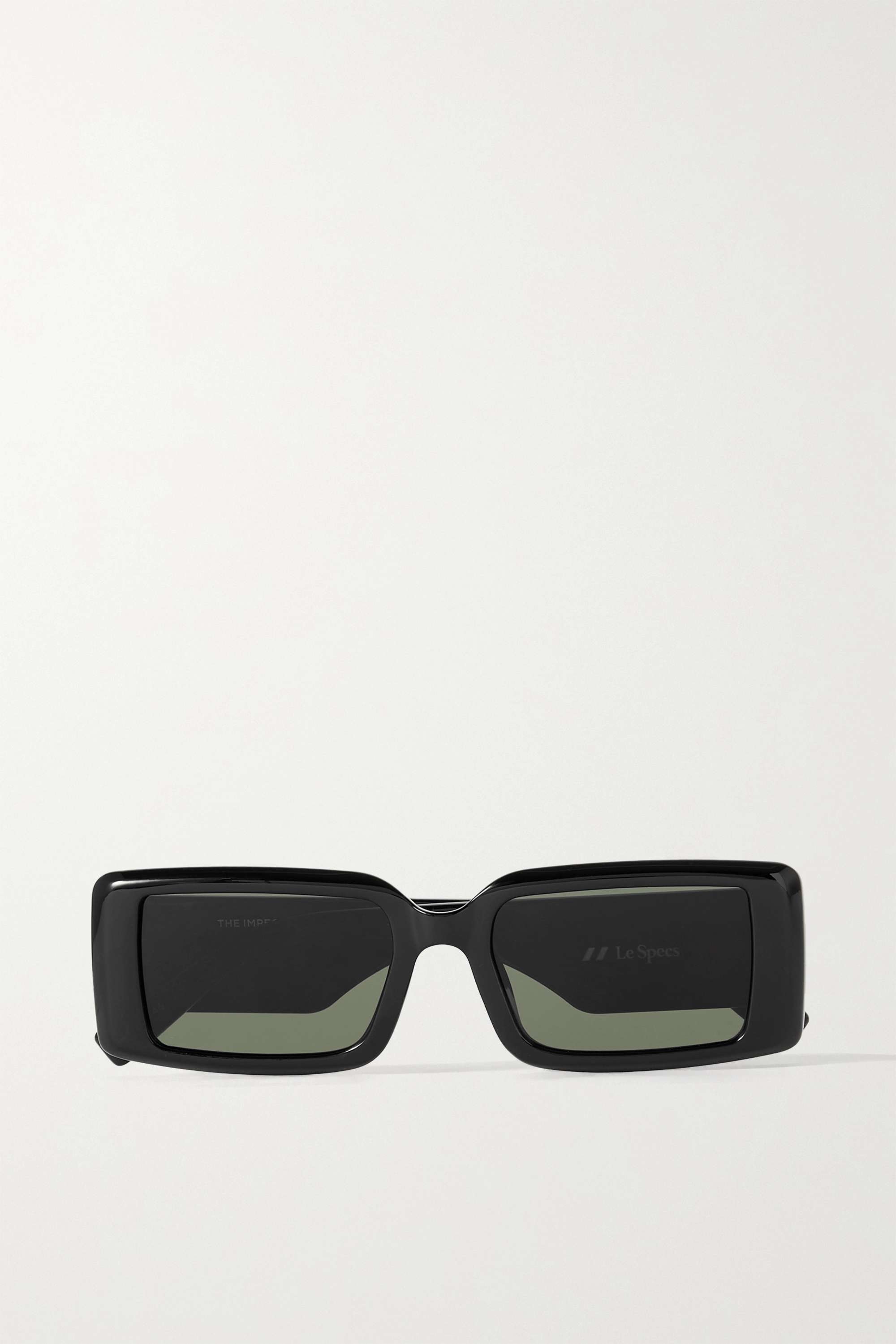 Le Specs The Impeccable Alt Fit Square Frame Acetate Sunglasses