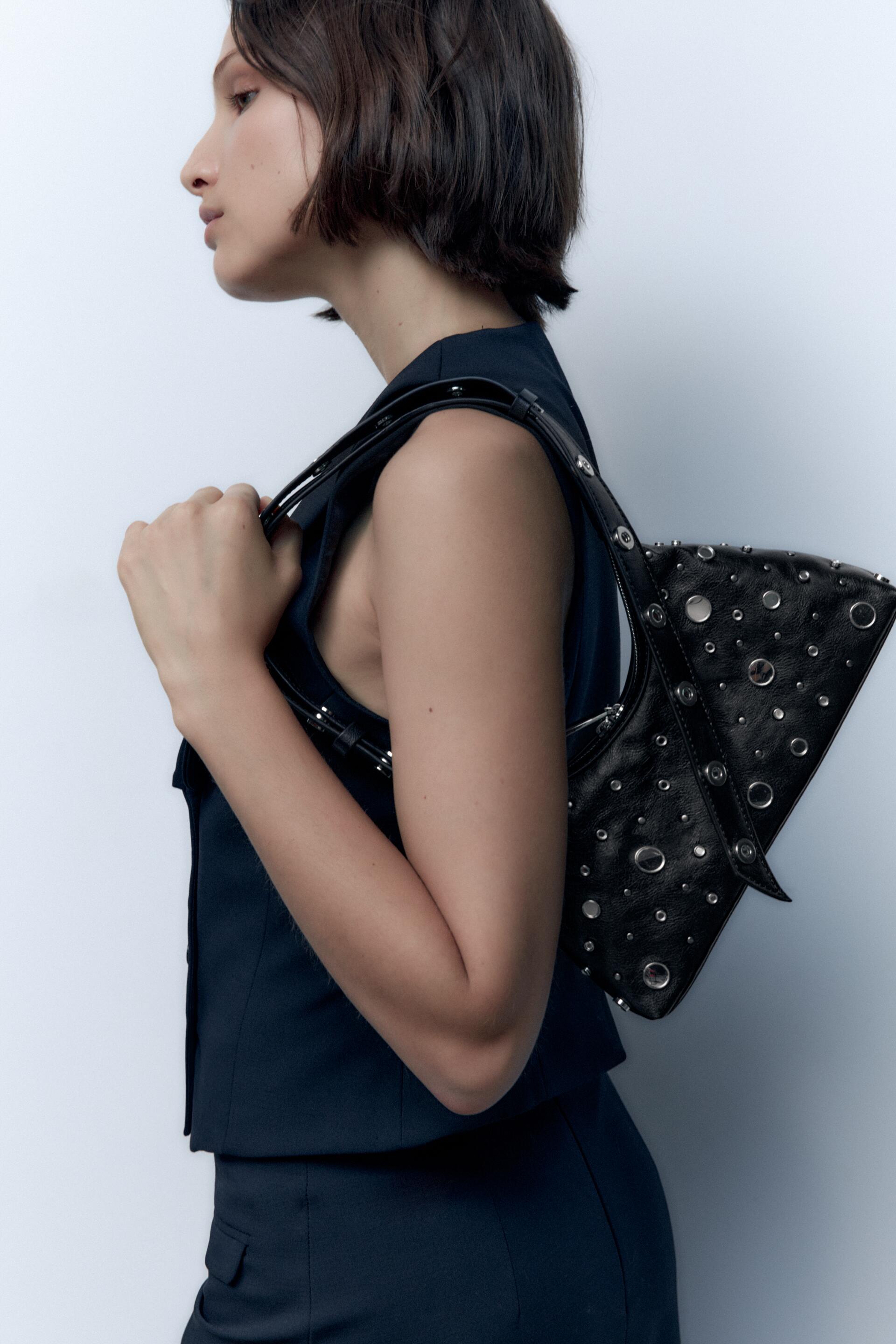 Sorrowso Womens Vintage Black Rock Style Flap Single Shoulder Bag with  Chain Strap Faux Leather Luxury Zipper Messenger Handbag Pack Purse -  Walmart.com