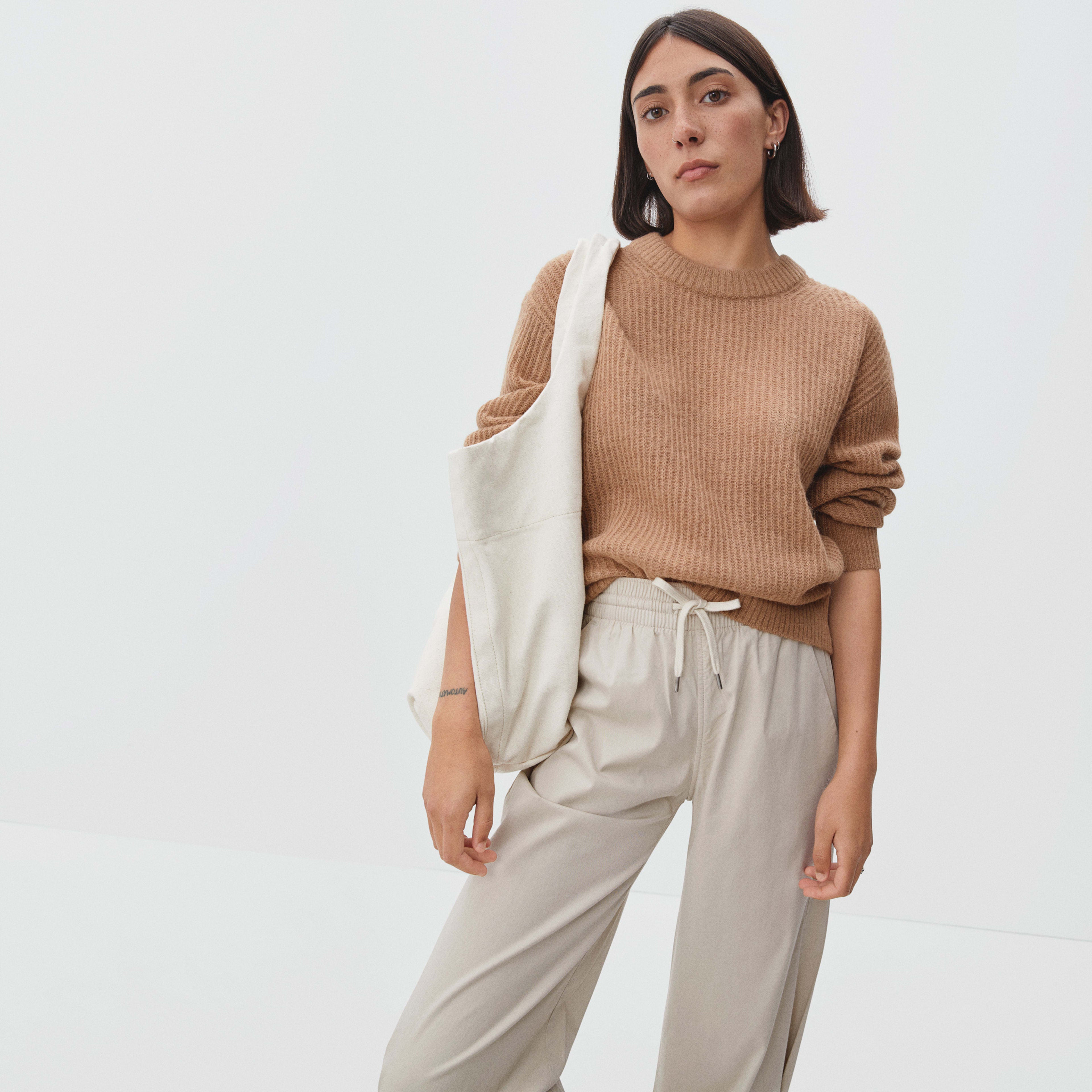 Everlane + The Oversized Alpaca Crew