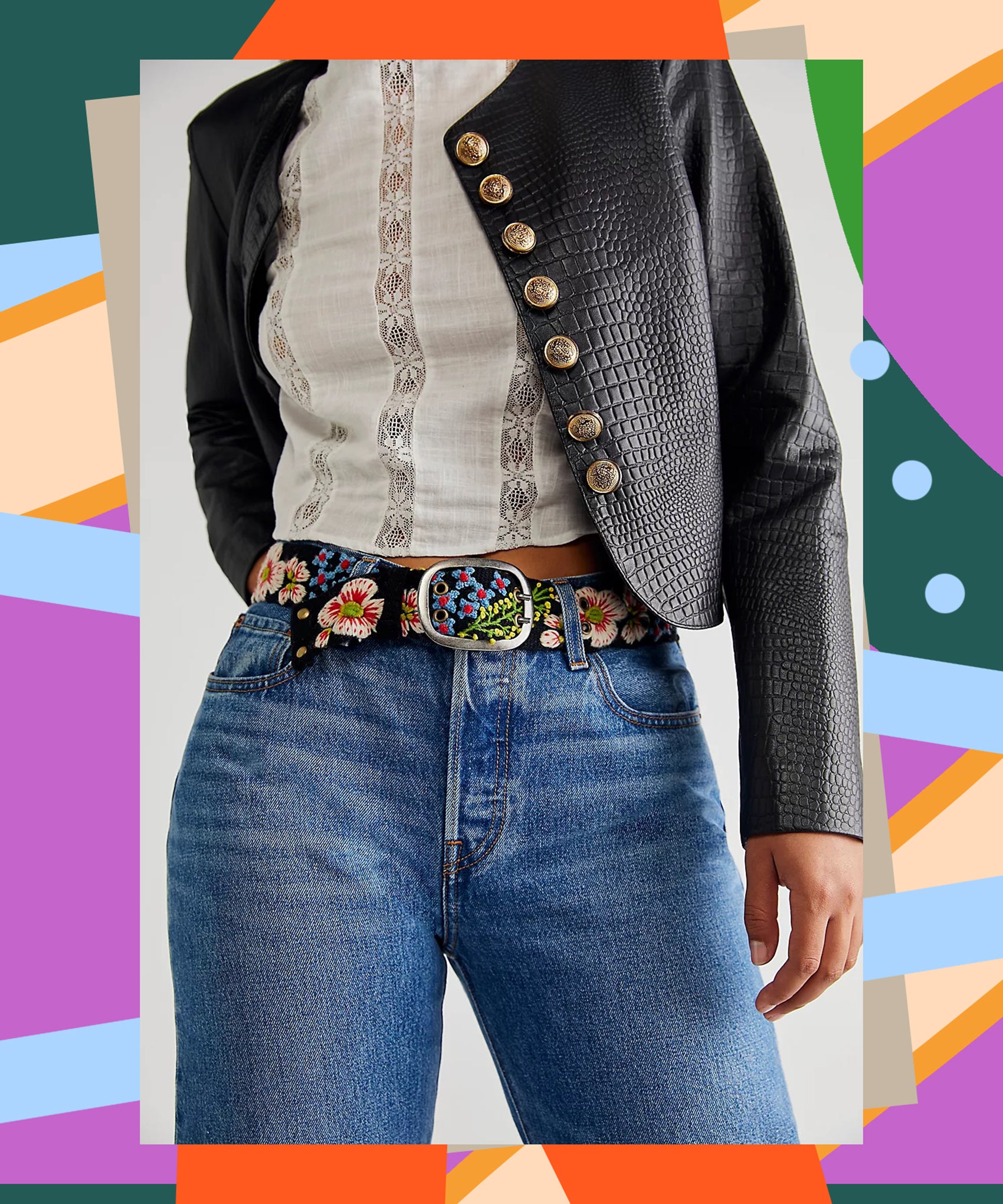 Metal Snakeskin Print Belt Cut Out Metal Buckle Belt For Women Cowgirl  Waist Belt For Pants Jeans Dresses, Find Great Deals Now