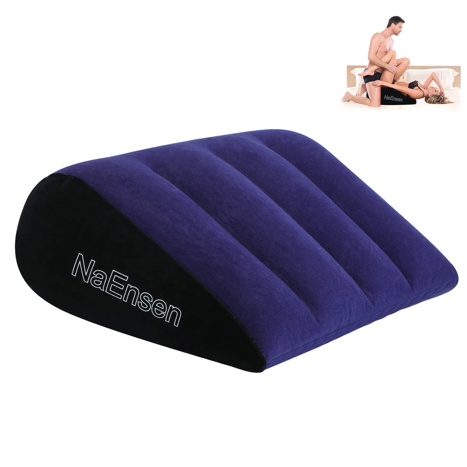 Naensen Sex Toys Wedge Pillow Position Cushion Triangle Inflatable Ramp 3888