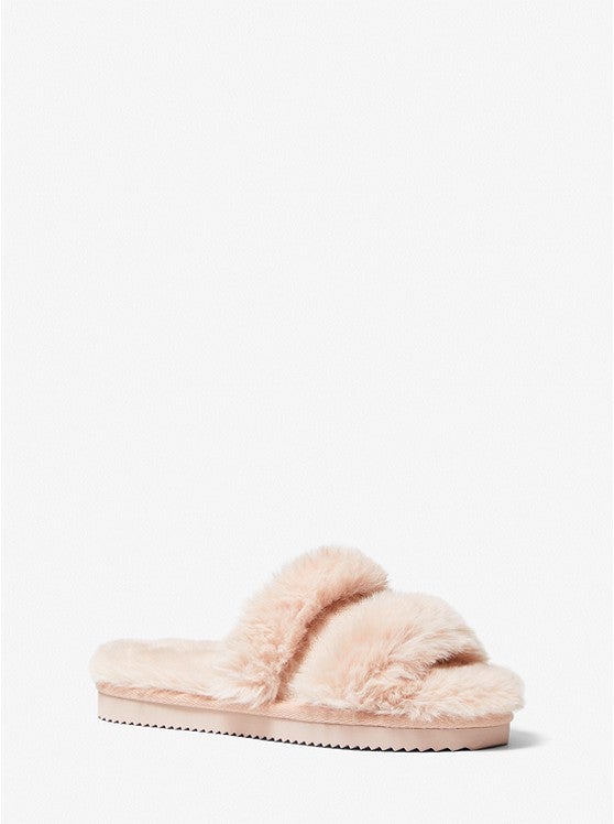 MICHAEL Michael Kors + Scarlett Faux Fur Slide Sandal