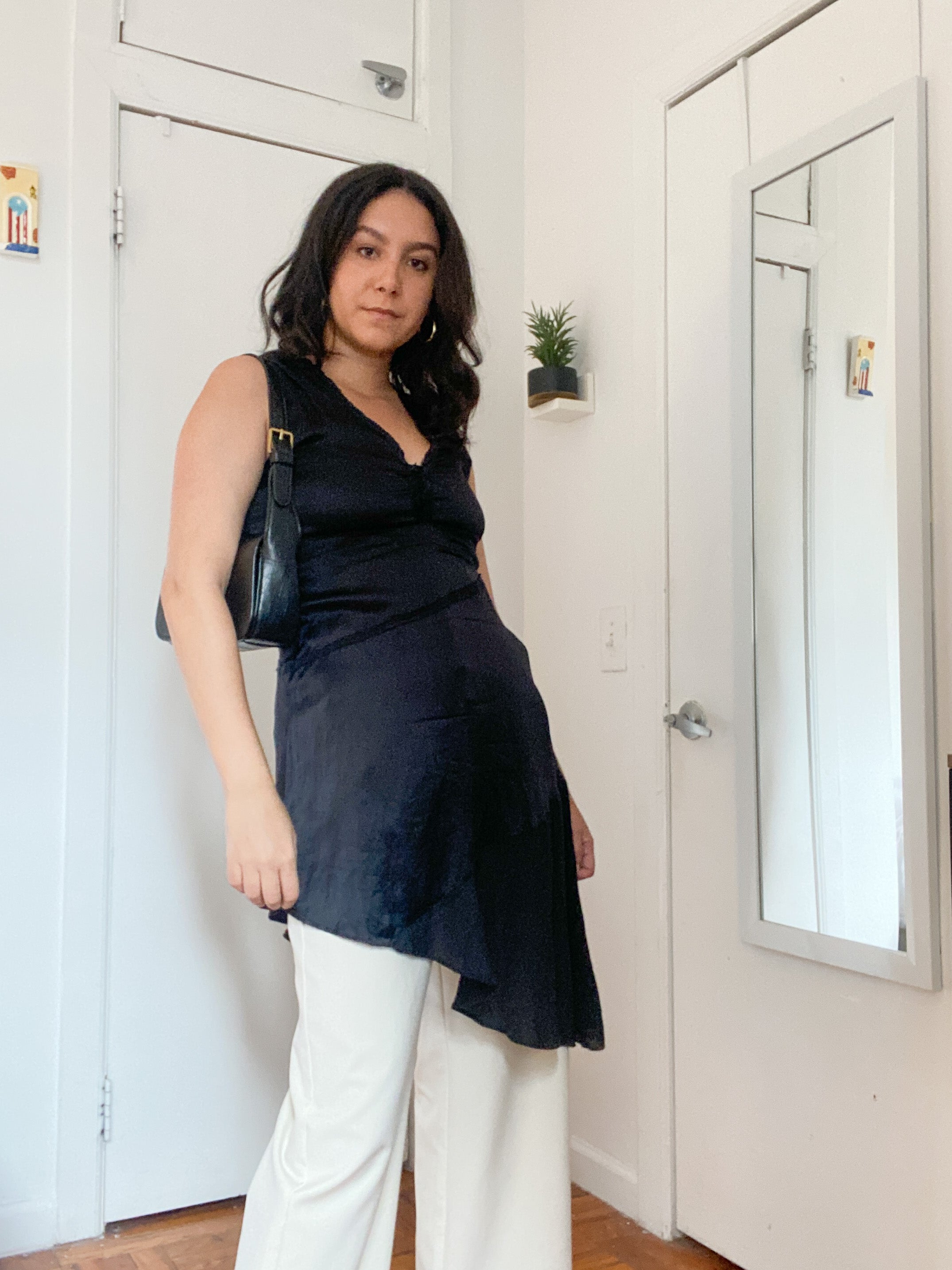 Outfit Formula: Dresses Over Pants - YLF