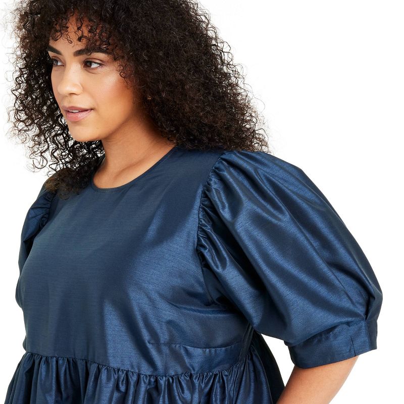Kika Vargas x Target + Women’s Textured Puff Sleeve Mini