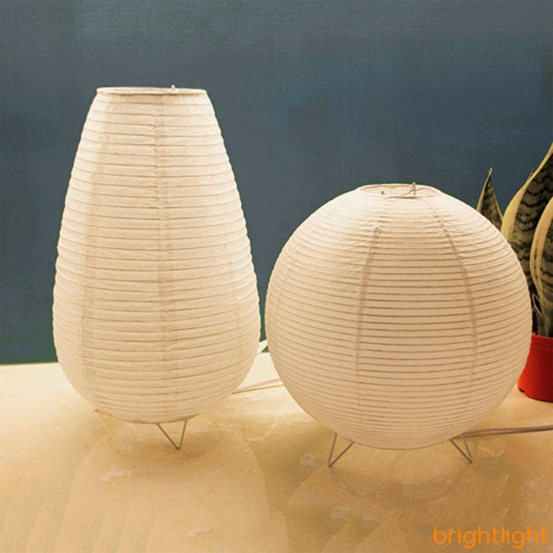 paper lantern bedside lamp