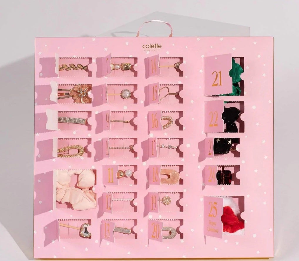 Colette Hayman + Multi Colour Hair Advent Calendar