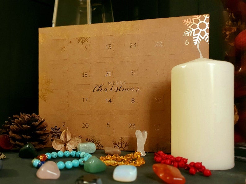 TheHappyCrystalCoUK + 24 Day Crystal Advent Calendar
