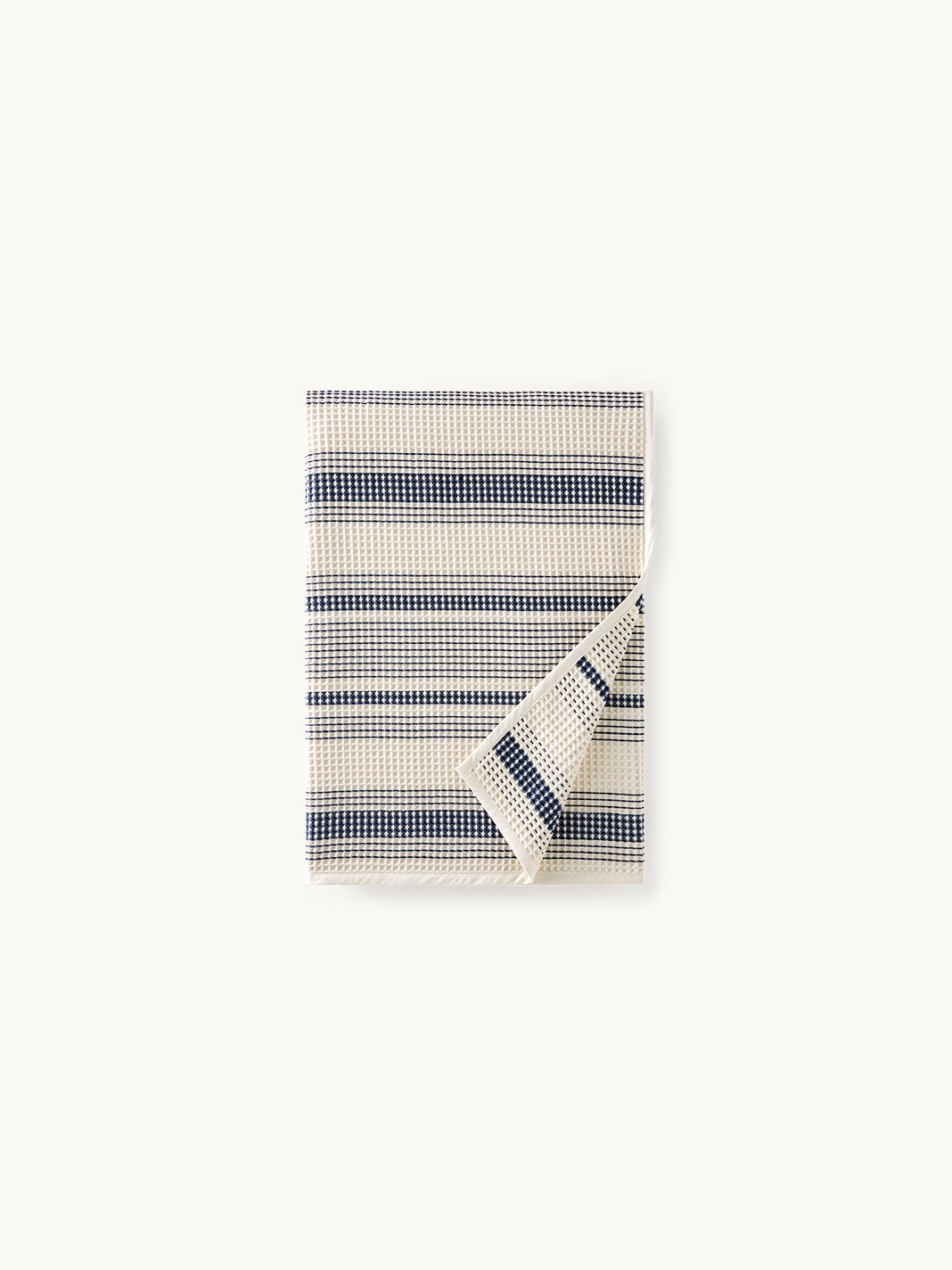 Boll & Branch + Waffle Stripe Bed Blanket