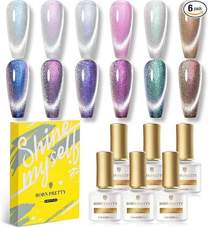 Born Pretty + Magnetic Gel Nail Polish