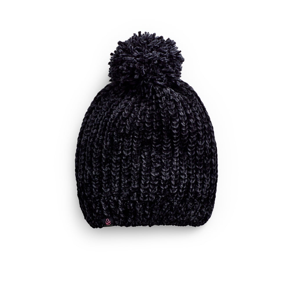 Cuddl Duds + Chenille Beanie with Pom