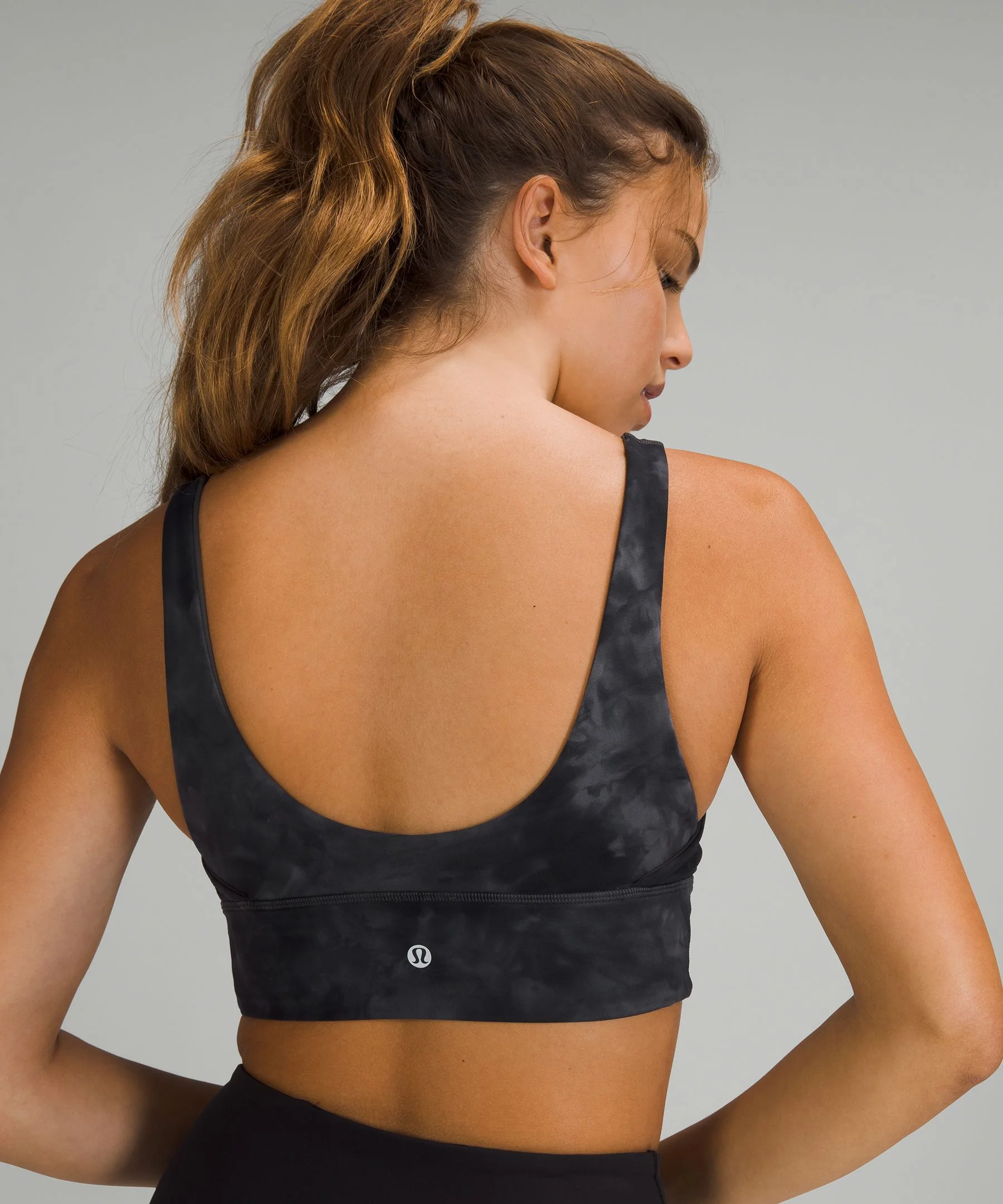 Lululemon Align™ Reversible Bra Light Support, A/b Cup In French  Press/black